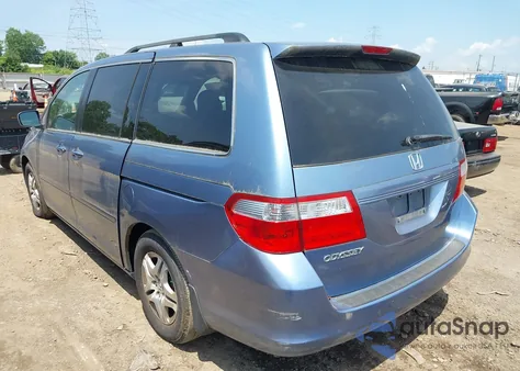 2006 Honda Odyssey Ex-L из США, поврежденный, VIN 5FNRL38656B003267